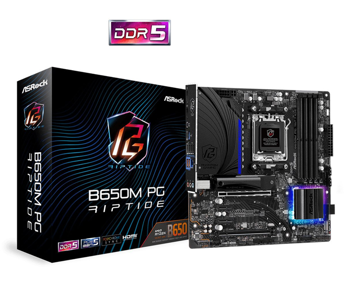 Материнская плата ASRock B650M PG Riptide DDR5 00451