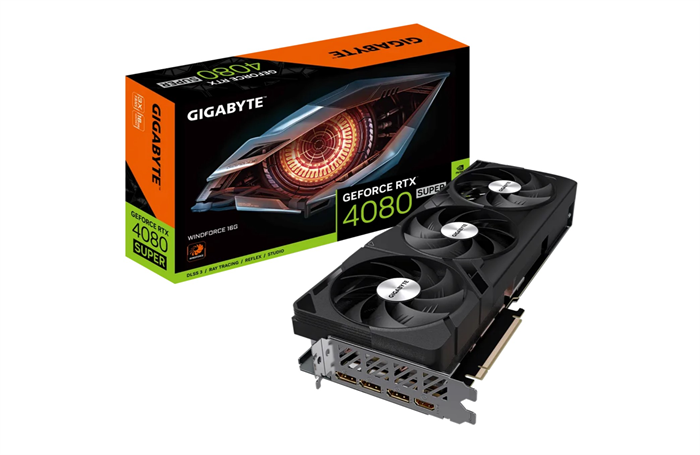 Видеокарта GIGABYTE GeForce RTX 4080 SUPER WINDFORCE 16 GB (3x) 00173