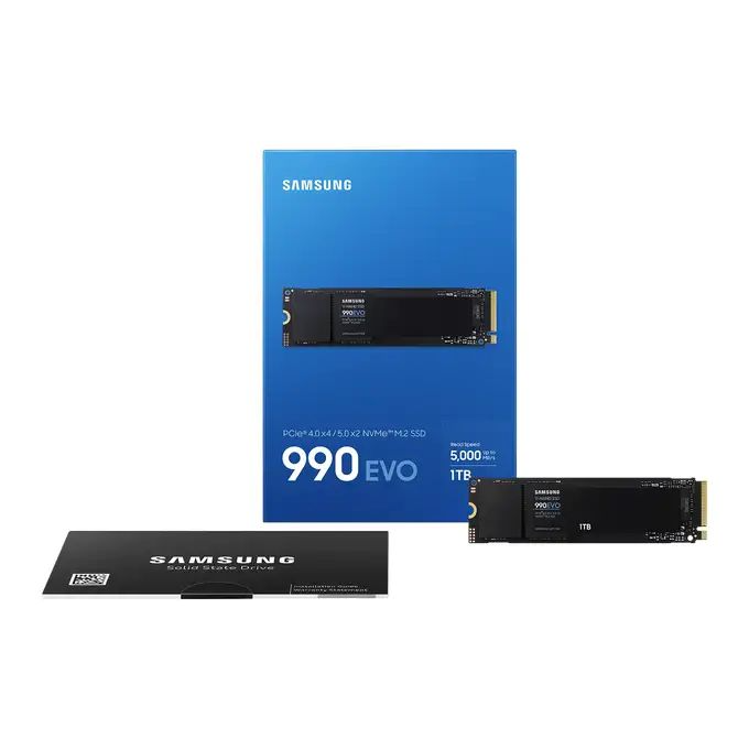 SSD M.2 NVMe накопитель Samsung 990 EVO PLUS 1TB 00557