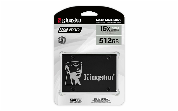 SSD SATA накопитель Kingston KC600 512GB 00492