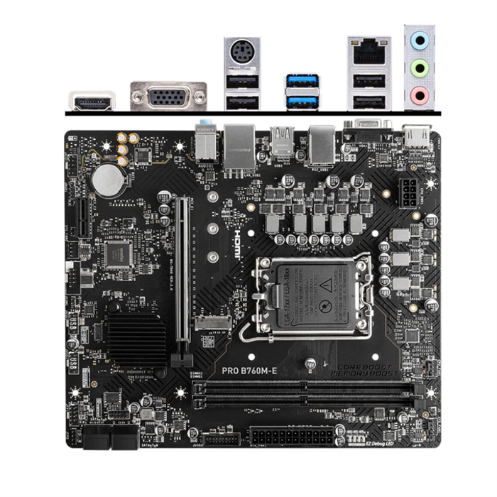 Материнская плата MSI PRO B760M-E DDR 5 00034