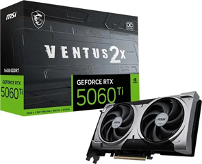 {{photo.Alt || photo.Description || 'Видеокарта MSI GeForce RTX 5060 Ti VENTUS OC PLUS 16GB (2x)'}}